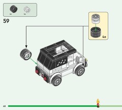 LEGO 77052 instructions page 68 – build guide