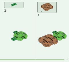 LEGO 77052 instructions page 7 – build guide