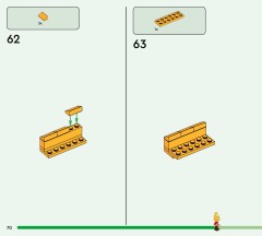 LEGO 77052 instructions page 70 – build guide