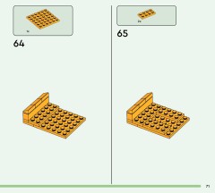 LEGO 77052 instructions page 71 – build guide