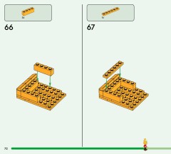 LEGO 77052 instructions page 72 – build guide