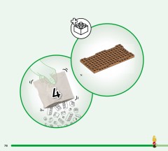 LEGO 77052 instructions page 78 – build guide