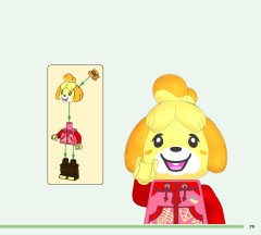 LEGO 77052 instructions page 79 – build guide