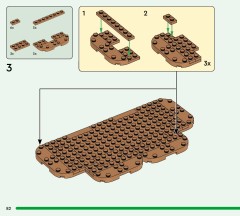 LEGO 77052 instructions page 82 – build guide