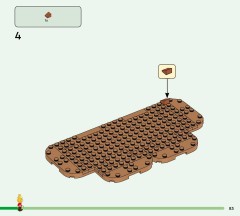 LEGO 77052 instructions page 83 – build guide