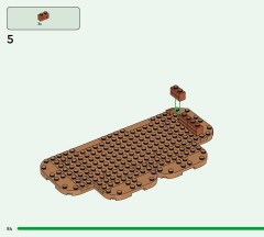 LEGO 77052 instructions page 84 – build guide