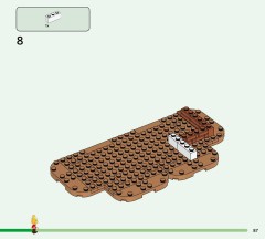 LEGO 77052 instructions page 87 – build guide