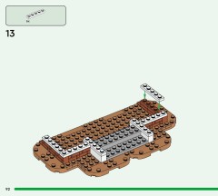 LEGO 77052 instructions page 92 – build guide
