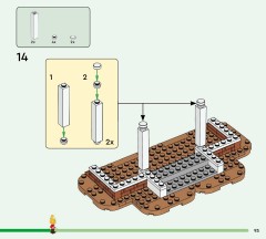 LEGO 77052 instructions page 93 – build guide