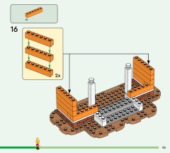 LEGO 77052 instructions page 95 – build guide