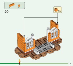 LEGO 77052 instructions page 99 – build guide