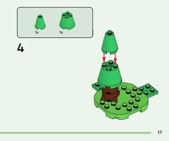 LEGO 77053 instructions page 17 – build guide