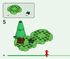 LEGO 77053 instructions page 18 – build guide