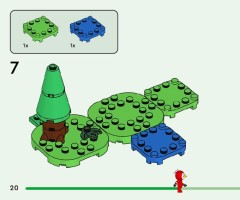 LEGO 77053 instructions page 20 – build guide