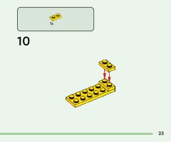 LEGO 77053 instructions page 23 – build guide