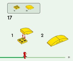 LEGO 77053 instructions page 31 – build guide