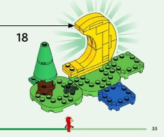 LEGO 77053 instructions page 33 – build guide