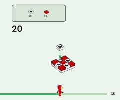 LEGO 77053 instructions page 35 – build guide