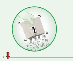 LEGO 77053 instructions page 4 – build guide