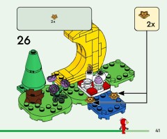 LEGO 77053 instructions page 41 – build guide