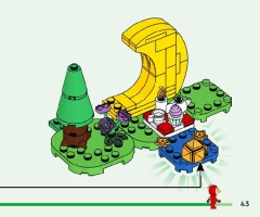 LEGO 77053 instructions page 43 – build guide