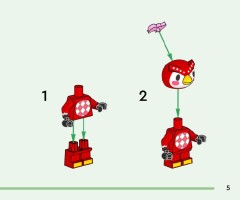 LEGO 77053 instructions page 5 – build guide