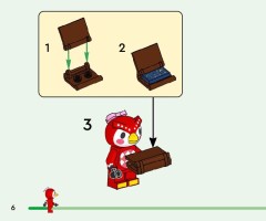 LEGO 77053 instructions page 6 – build guide