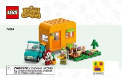 LEGO 77054 instructions page 1 – build guide