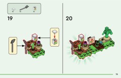 LEGO 77054 instructions page 15 – build guide