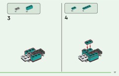 LEGO 77054 instructions page 17 – build guide
