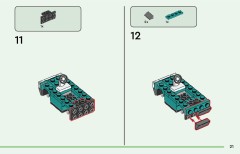 LEGO 77054 instructions page 21 – build guide