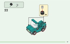LEGO 77054 instructions page 27 – build guide