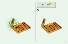 LEGO 77054 instructions page 33 – build guide