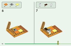 LEGO 77054 instructions page 34 – build guide