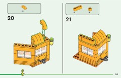 LEGO 77054 instructions page 45 – build guide