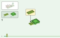 LEGO 77054 instructions page 6 – build guide