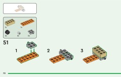 LEGO 77054 instructions page 70 – build guide