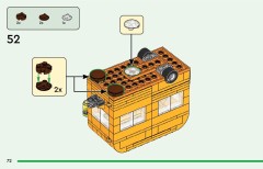 LEGO 77054 instructions page 72 – build guide