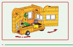 LEGO 77054 instructions page 74 – build guide