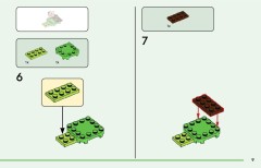 LEGO 77054 instructions page 9 – build guide