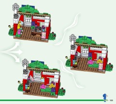 LEGO 77055 instructions page 103 – build guide