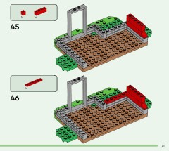 LEGO 77055 instructions page 31 – build guide