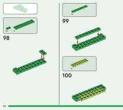 LEGO 77055 instructions page 70 – build guide