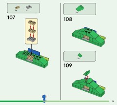 LEGO 77055 instructions page 73 – build guide