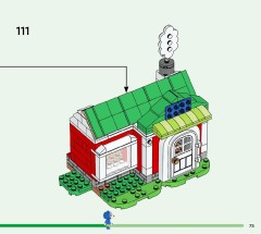 LEGO 77055 instructions page 75 – build guide