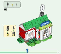LEGO 77055 instructions page 77 – build guide