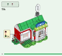 LEGO 77055 instructions page 78 – build guide