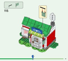 LEGO 77055 instructions page 79 – build guide