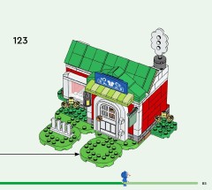 LEGO 77055 instructions page 85 – build guide