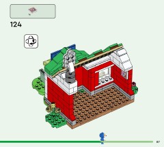 LEGO 77055 instructions page 87 – build guide